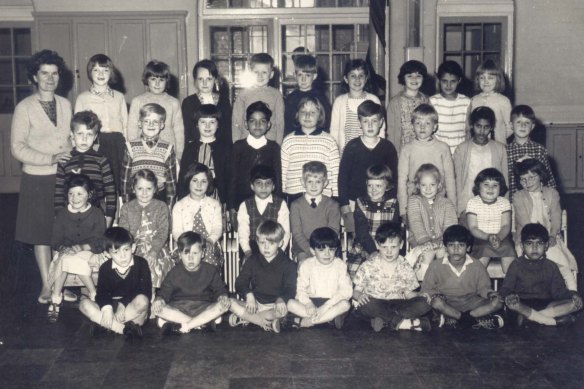 A class at Green Lane Infants' School in the 1960s