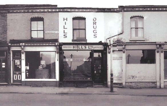 Hill's chemist shop at 167 Charnwood Street (Michael Westmoreland)
